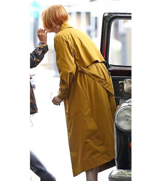 Tilda Swinton Three Thousand Years of Longing Golden Belted Coat - Image 4