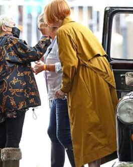 Tilda Swinton Three Thousand Years of Longing Golden Belted Coat