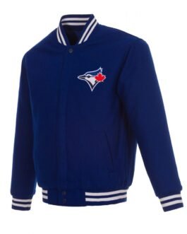 Varsity Toronto Blue Jays Wool Royal Blue Jacket