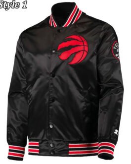 Toronto Raptors Starter Black Jacket