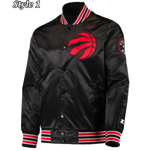 Toronto Raptors Starter Black Jacket