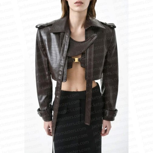 Tracy Tutor Million Dollar Listing LA Leather Jacket - Image 3