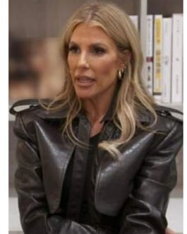 Tracy Tutor Million Dollar Listing LA Leather Jacket
