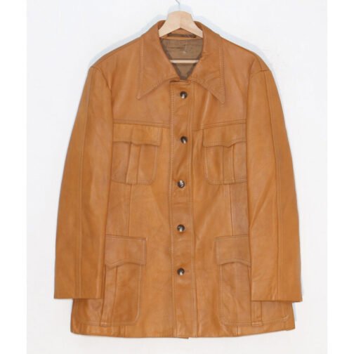 Trigger Warning Parker Leather Jacket - Image 3