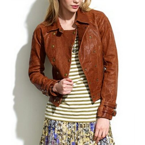 True Blood S06 Anna Paquin Leather Jacket - Image 4