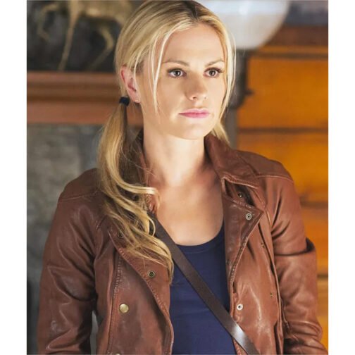 True Blood S06 Anna Paquin Leather Jacket - Image 2