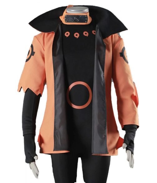 Rikudou Sennin Naruto Cotton Pink Jacket