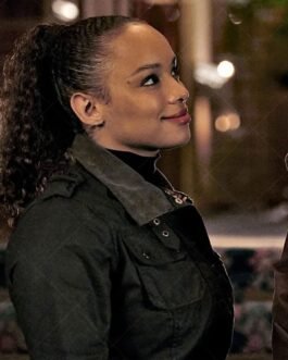 Vampire Academy Rose Hathaway Black Cotton Jacket