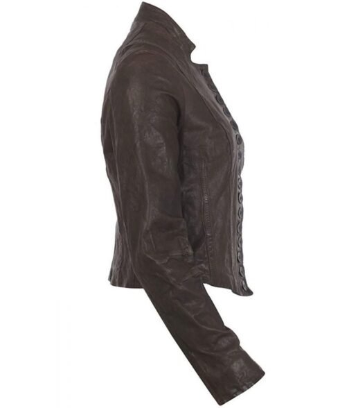 Switched at Birth Vanessa Marano Leather Jacket - Image 4