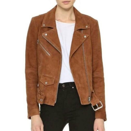 Chicago P.D. S07 Lisseth Chavez Suede Jacket