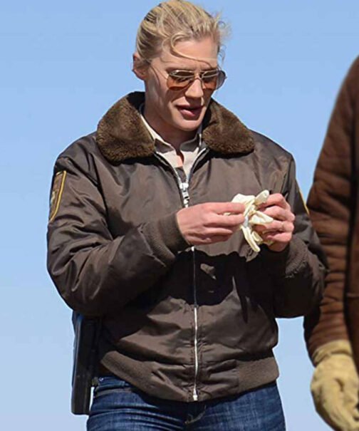 Longmire Katee Sackhoff Brown Bomber Jacket