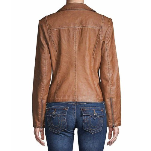 Virgin River S05 Kandyse Mcclure Leather Jacket - Image 3