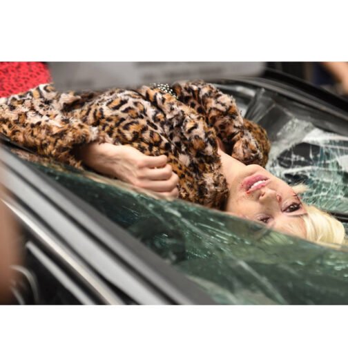 Wecrashed Rebekah Neumann Leopard Fur Coat - Image 16
