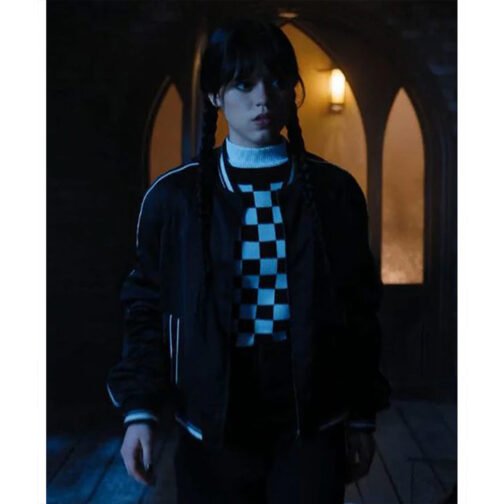 Wednesday Jenna Ortega Jacket - Image 7