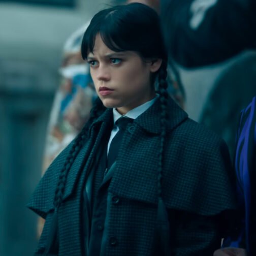 Jenna Ortega Wednesday Season 2 Coat - Image 2