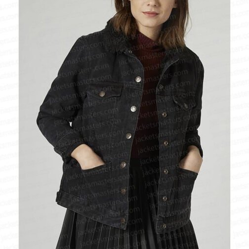 Wentworth S04 Nicole Da Silva Denim Jacket - Image 3