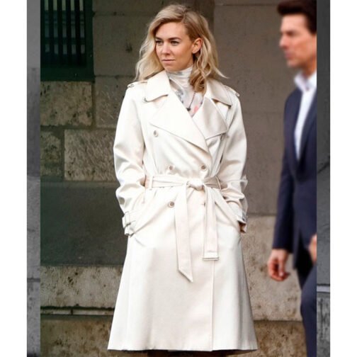 Mission Impossible 7 Vanessa Kirby Trench Coat - Image 5