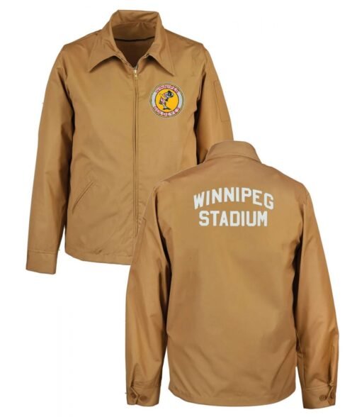 Grounds Stadium Crew Winnipeg Goldeyes Brown Jacket