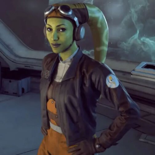 Mary Elizabeth Winstead Ahsoka Leather Jacket - Image 4