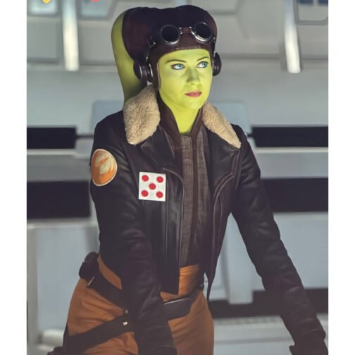 Mary Elizabeth Winstead Ahsoka Leather Jacket - Image 2