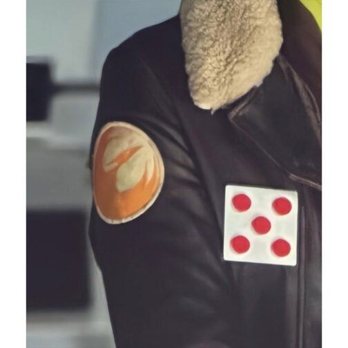 Mary Elizabeth Winstead Ahsoka Leather Jacket - Image 5
