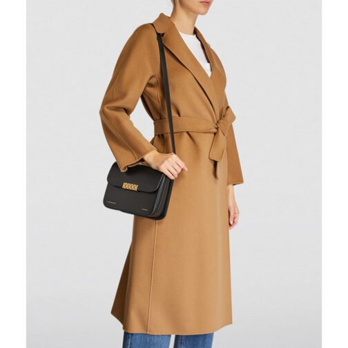 Woman’s Wrap Wool Coat - Image 7