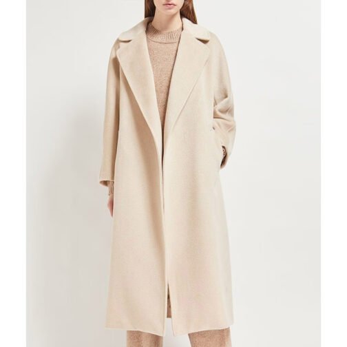 Woman’s Wrap Wool Coat - Image 8