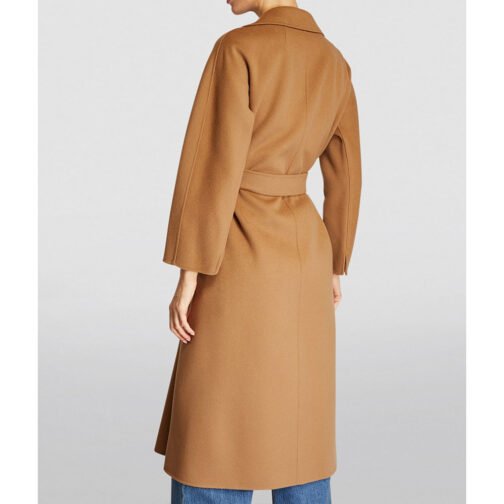 Woman’s Wrap Wool Coat - Image 5