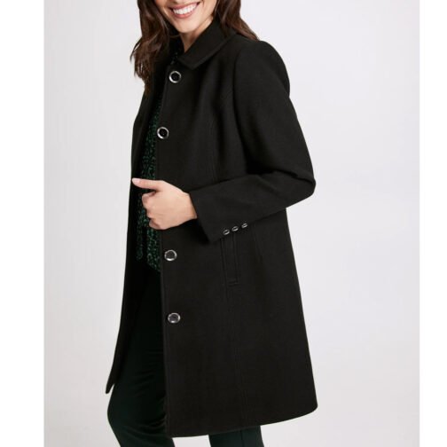 Women’s Button Wool Coat - Image 22