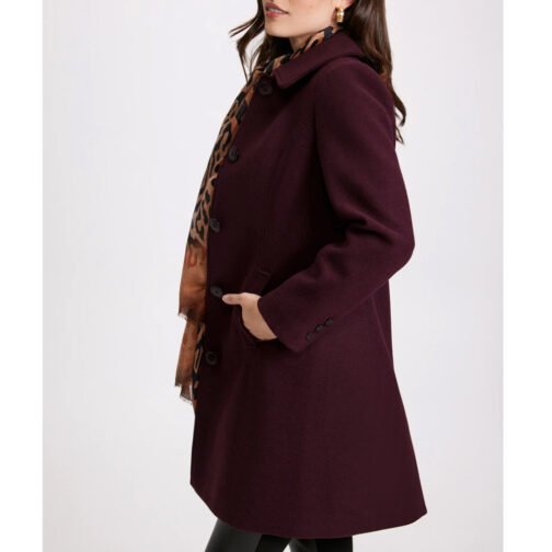 Women’s Button Wool Coat - Image 28
