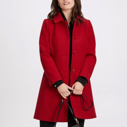 Women’s Button Wool Coat - Image 30