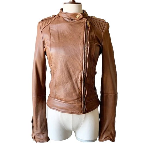 Wonderland Season 3 Anna Bamford Leather Jacket - Image 3
