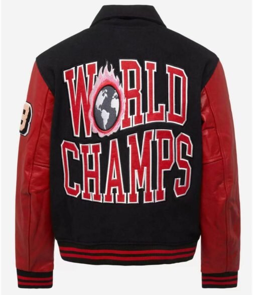 World Champs 88 Letterman Varsity Jacket - Image 4