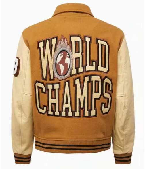 World Champs 88 Letterman Varsity Jacket - Image 3