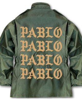 Kanye West Atlanta Pablo Pop-Up Military Jacket