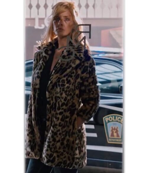 Yellowstone Kelly Reilly Cheetah Print Coat - Image 8