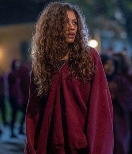Zendaya Euphoria Zip Up Hoodie - Image 9