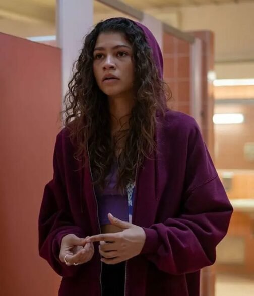 Zendaya Euphoria Zip Up Hoodie - Image 10