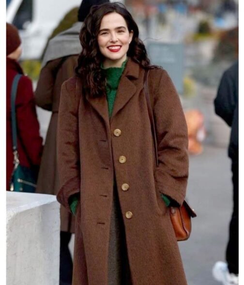 Something from Tiffany’s Zoey Deutch Wool Coat - Image 7