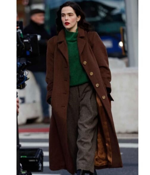 Something from Tiffany’s Zoey Deutch Wool Coat - Image 10