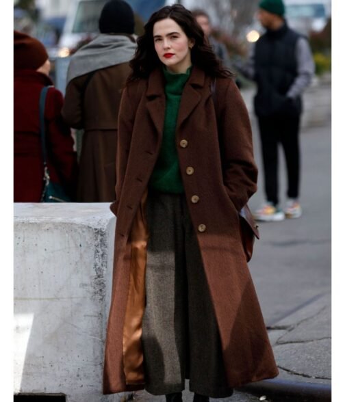 Something from Tiffany’s Zoey Deutch Wool Coat - Image 12
