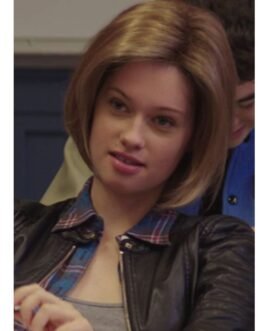13 Reasons Why Gabrielle Haugh Leather Jacket