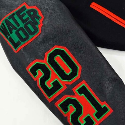 1619 Freedom School Motto 2.0 Letterman Jacket - Image 3