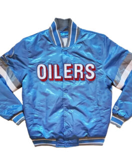 Houston Oilers 1980’s Light Blue Jacket