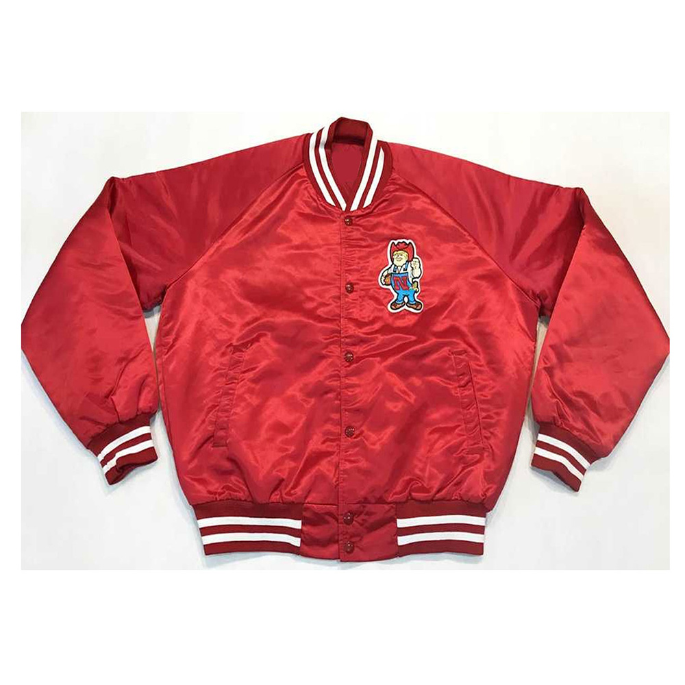 Nebraska Cornhuskers 1990’s Red Bomber Jacket