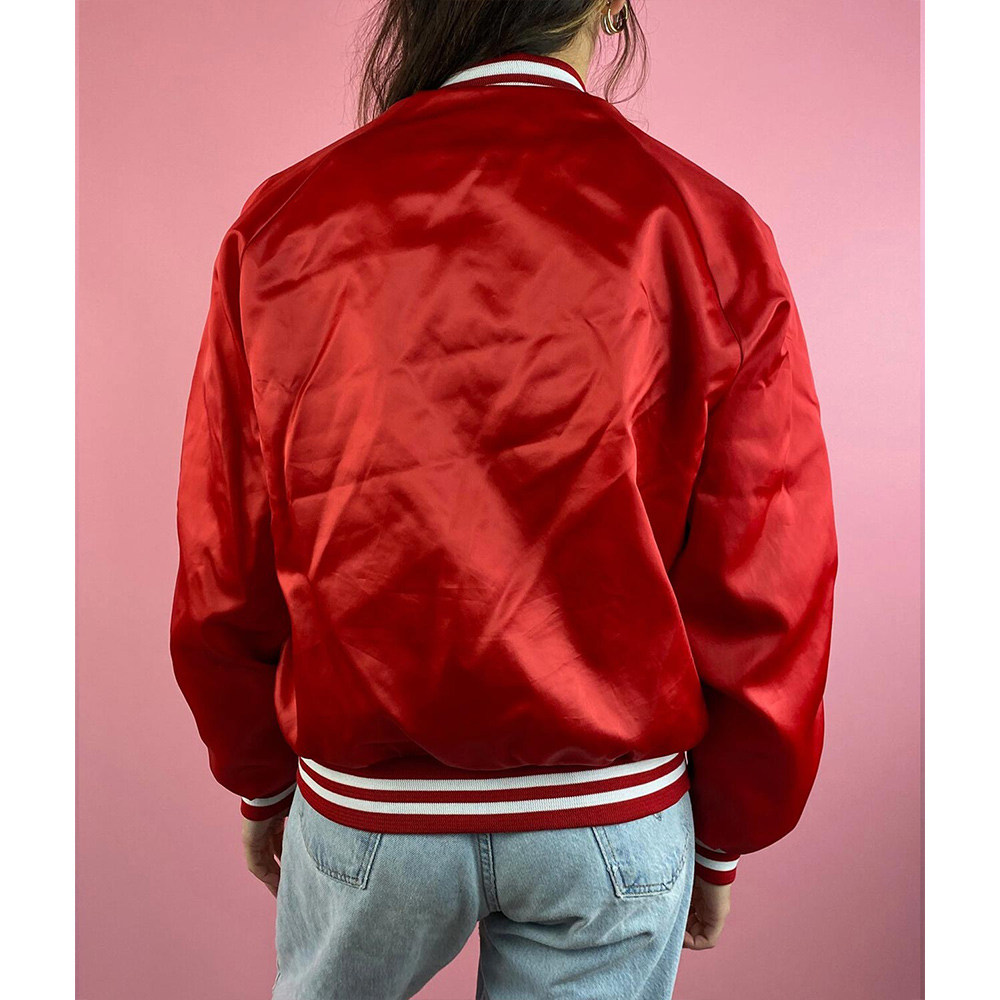 1990’s Ohio State Buckeyes Red Jacket - Image 2