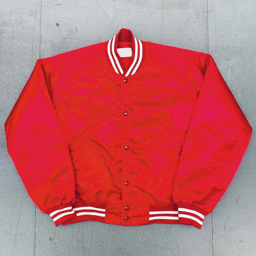 1990’s Ohio State Buckeyes Spellout Bomber Jacket - Image 2