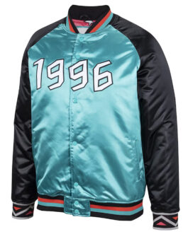 Teal 1996 NBA All-Star Game Satin Jacket