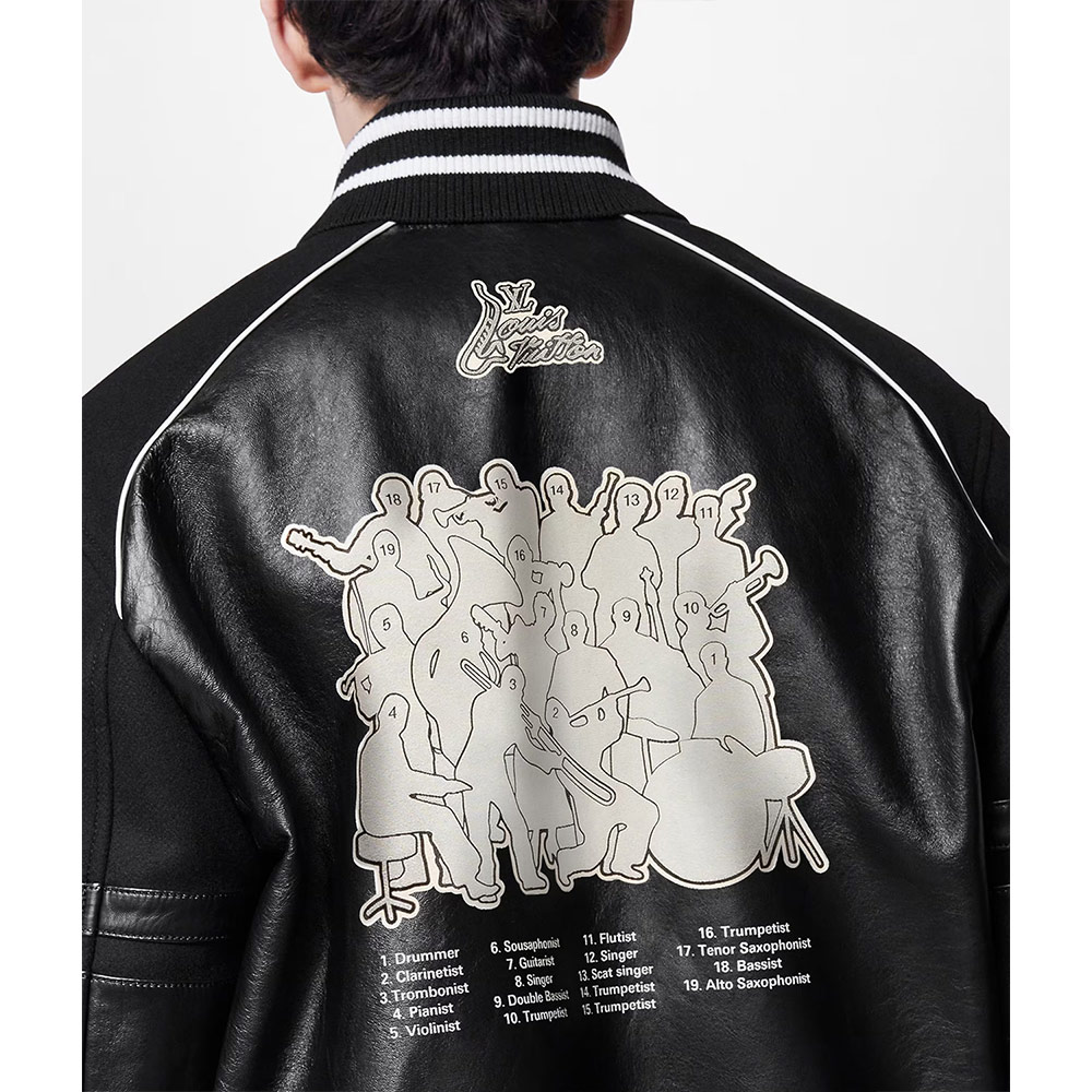 1AATMF Varsity Blouson Varsity Jacket - Image 5