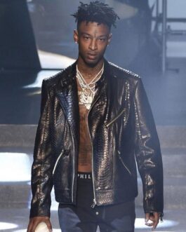 Shéyaa Bin Abraham-Joseph Alligator Jacket